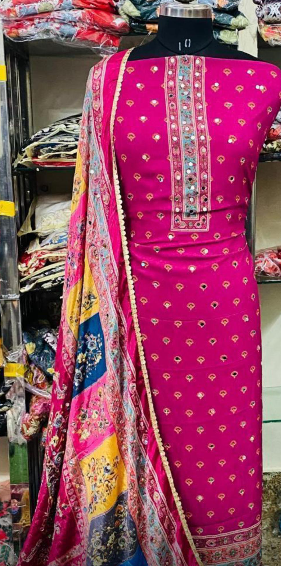 3 PIECE SUIT UNSTITCHED