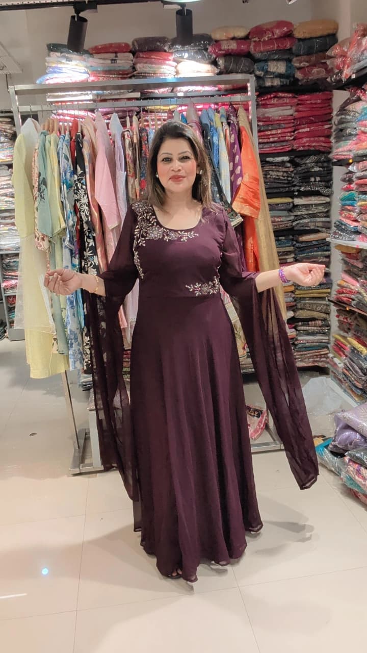 Anarkali Gown