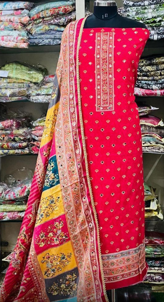 3 PIECE SUIT UNSTITCHED