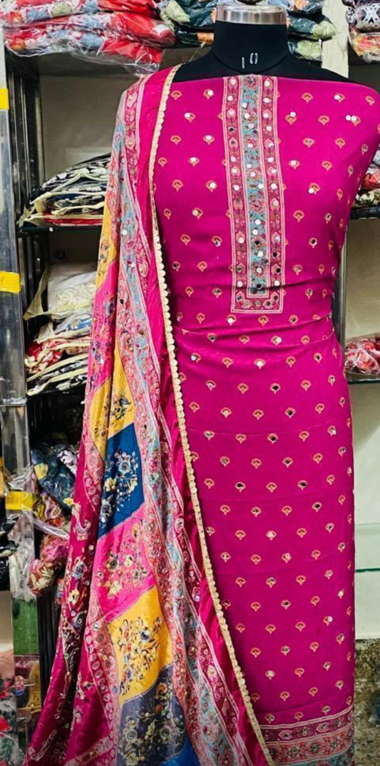 3 PIECE SUIT UNSTITCHED