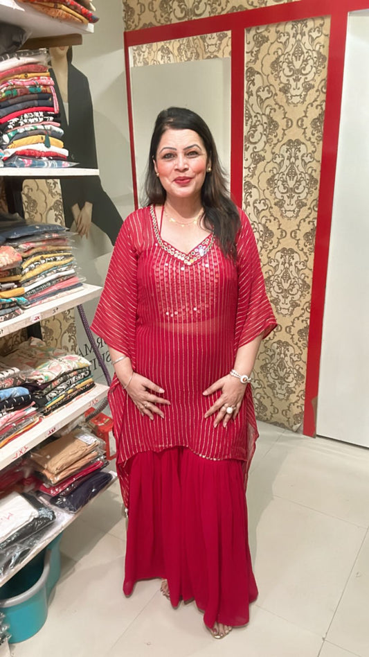 KAFTAN SHARARA SET