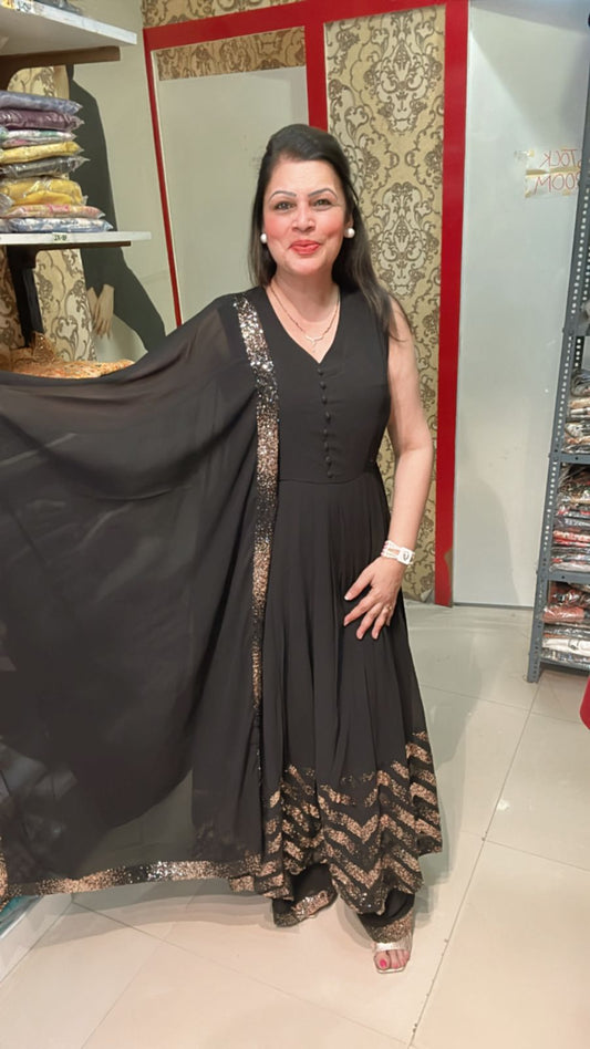 ANARKALI SHARARA SUIT