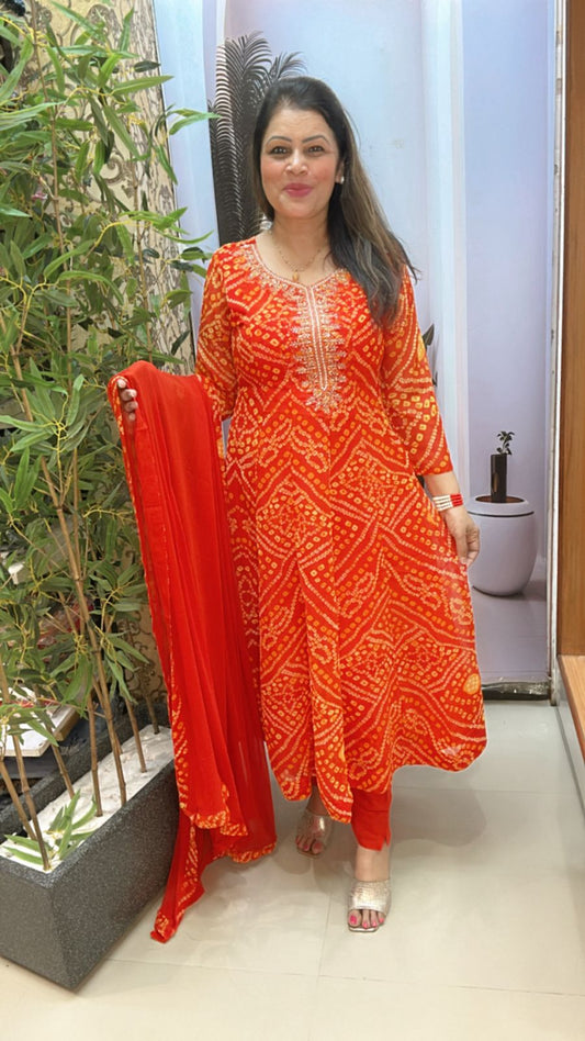 ANARKALI 3 PIECE SUIT