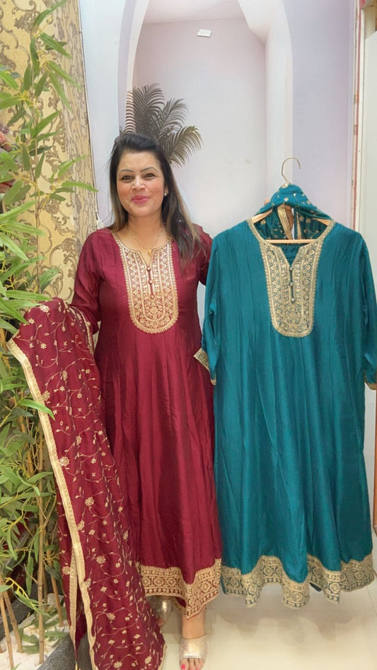 3 PIECE ANARKALI SUIT