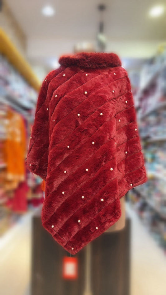 VELVET PONCHO
